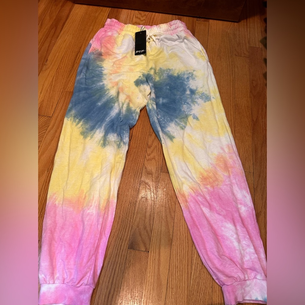 Nasty Gal Tie dye sweatpants